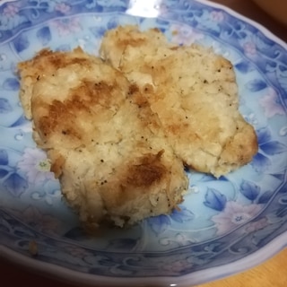 白身魚のパン粉焼き